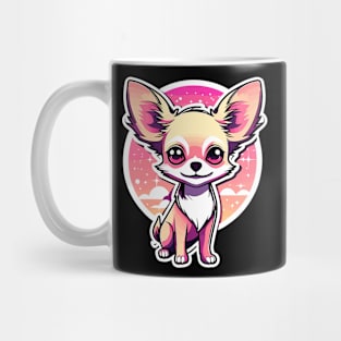 Chihuahua Dog Illustration Mug